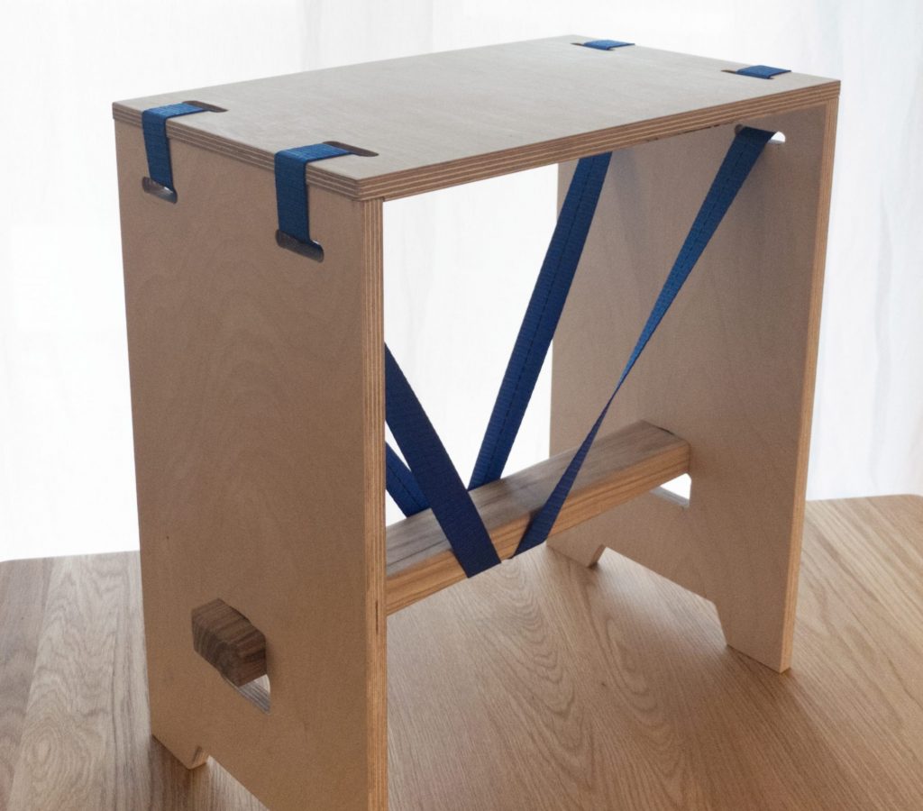 Holzhocker Designhocker Holzstuhl Design München individuell